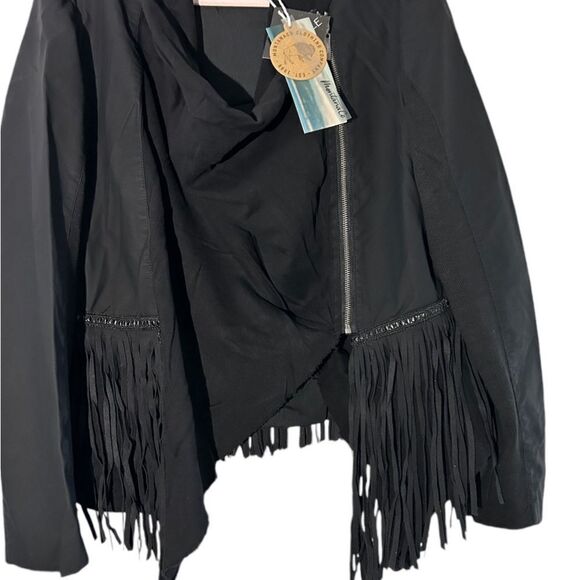 Montana Company Western Fringe Black Jacket Size 1X New with tags - Picture 4 of 16